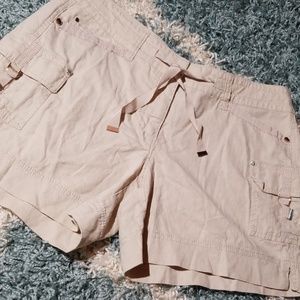 Linen Blend Shorts From White House Black Market